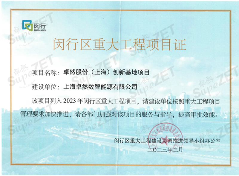 共建未来丨尊龙凯时股份（上海）创新基地亮相“2023年闵行区重大工程项目开工仪式”主会场！